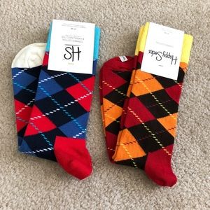 Happy Socks - Bundle of 2 Argyle Socks